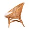 Bali & Pari Aerin Modern Bohemian Natural Rattan Accent Chair 243-13577-ZORO - alternate 4